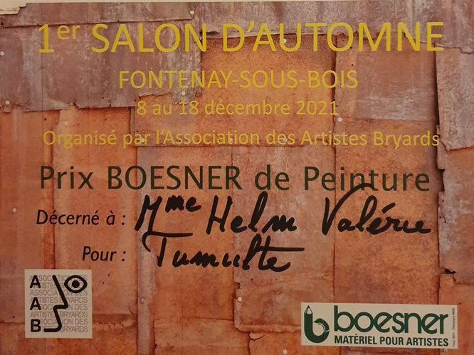 Décembre 2021 - Salon AAB Fontenay sous bois